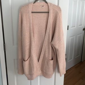 Light pink cardigan